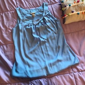 H&M! Cute Bow Tie Bubble Shirt